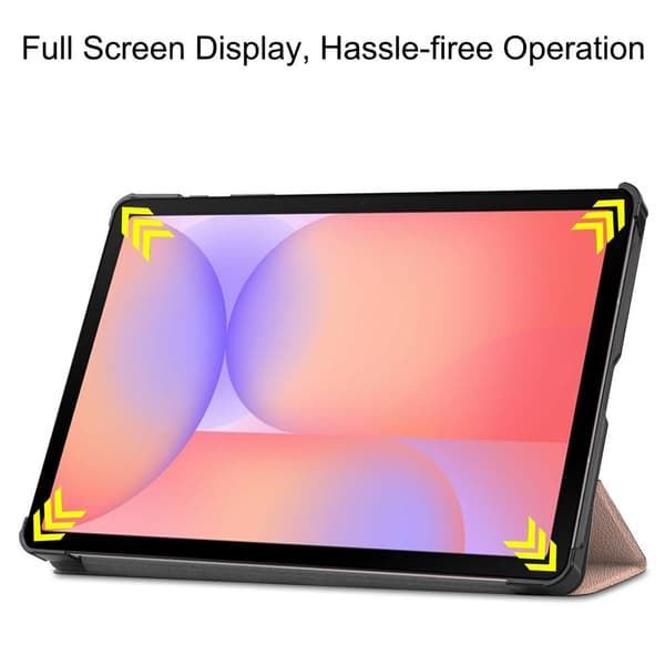 Samsung Galaxy Tab S10 Lite Fodral Tri-fold Rosa