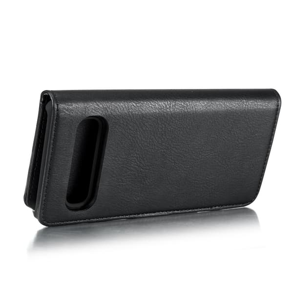 DG.MING 2-i-1 Magnetiskt Plånboksfodral Samsung Galaxy S10 Svart