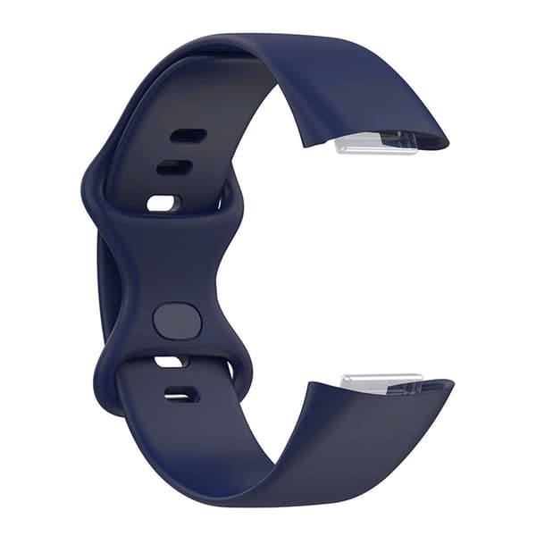 Silikonarmband Fitbit Charge 5 Mörkblå (S)
