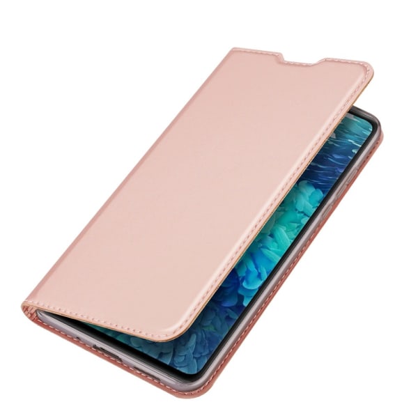 Dux Ducis Skin Pro -nahkakotelo Samsung Galaxy S20 FE vaaleanpunainen