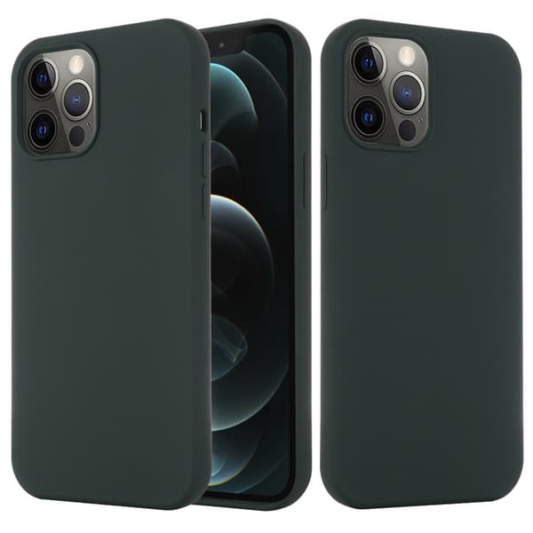 MagSafe silikonecover iPhone 14 Pro Max Mørkegrøn