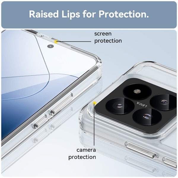 Hybrid Edge Case Xiaomi 14 Pro Transparent