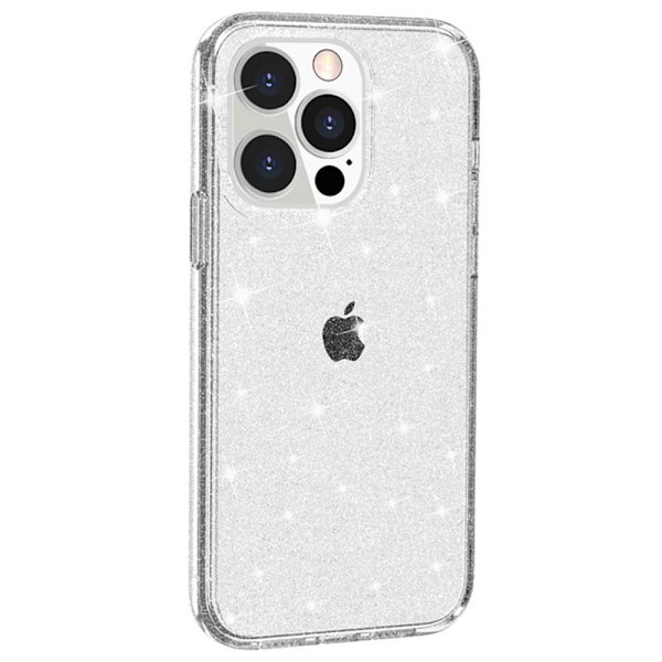 iPhone 14 Pro Max Skal Glitter Transparent