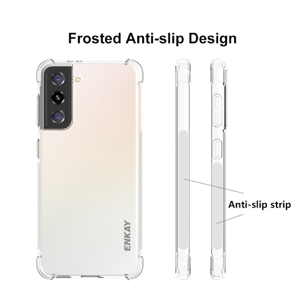 ENKAY TPU Skal & 0.2mm Skärmskydd Samsung Galaxy S21 Plus