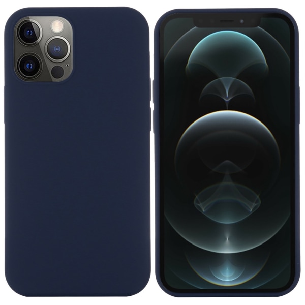 MagSafe Silikone Cover til iPhone 14 Pro Mørkeblå
