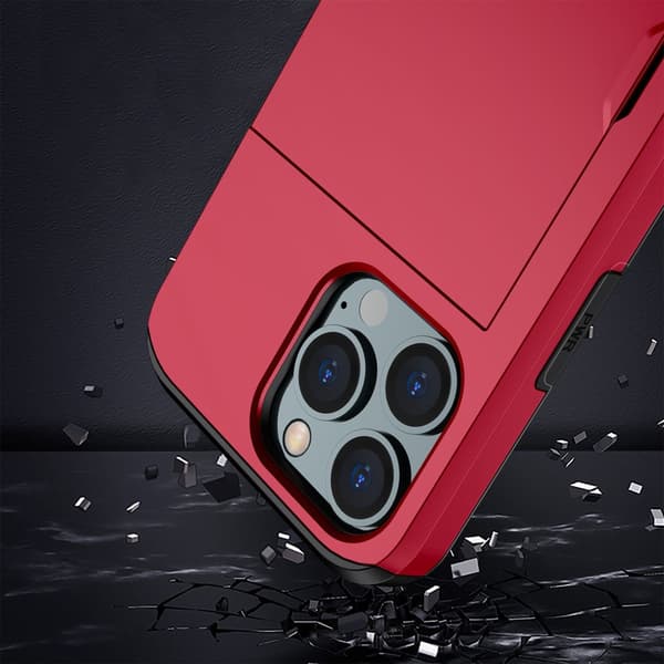 Skal Korttikotelolla iPhone 14 Pro Punainen