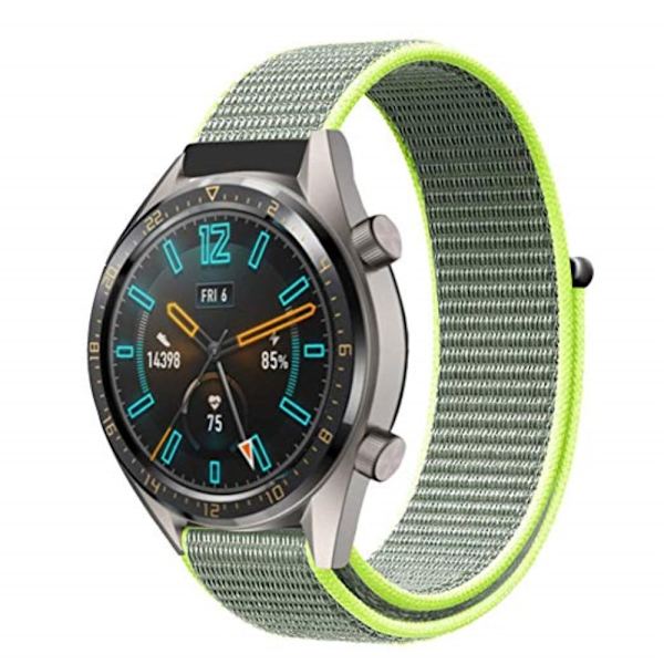 Nylonrem Huawei Watch GT/GT 2 46mm/GT 2 Pro Grøn