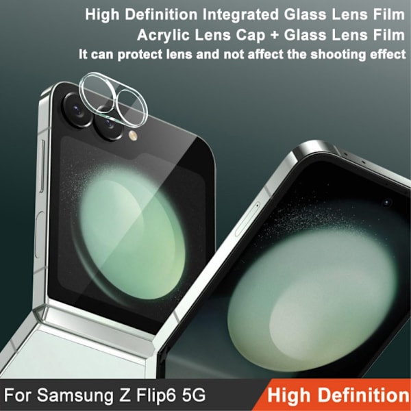 Imak Hærdet Glas Linsebeskyttelse Samsung Galaxy Z Flip 6 Transparent