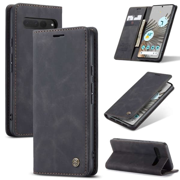 CaseMe Slim Pungetui Google Pixel 7 Pro Sort