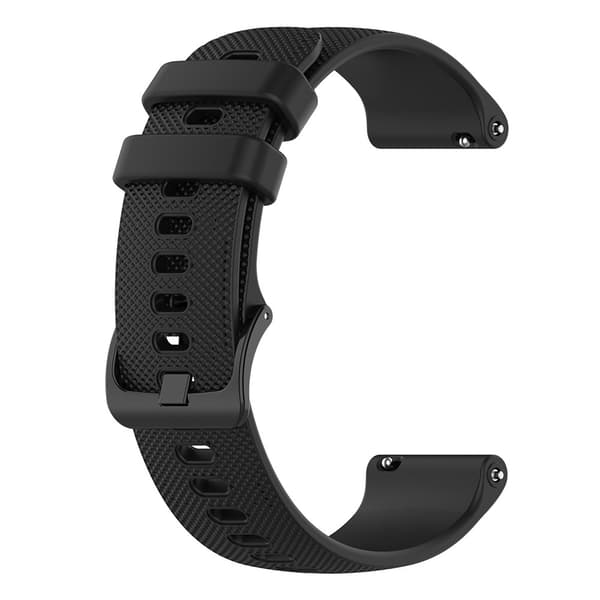 Silikonearmbånd Garmin Vivoactive 4s Sort