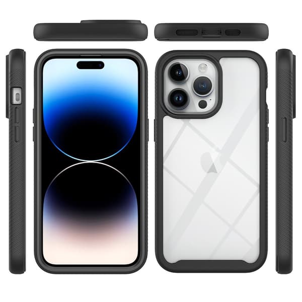 Allround Skal iPhone 15 Pro Max Svart