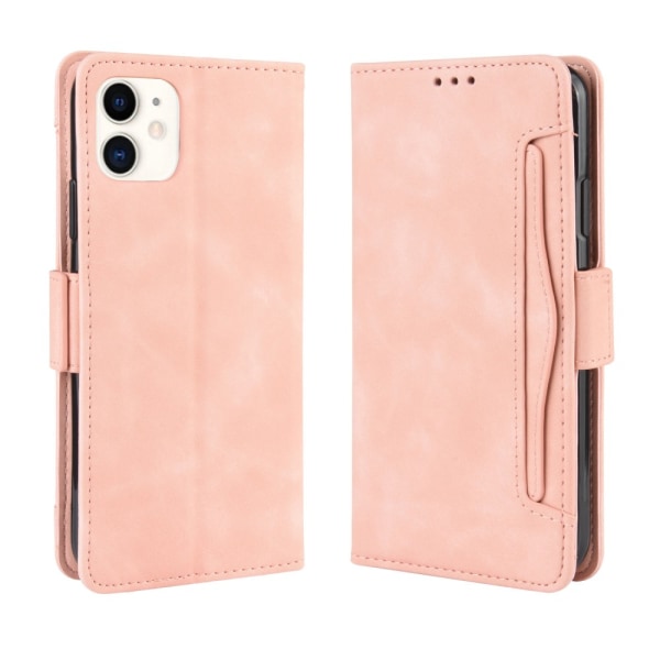 Multi Slot -lompakkokotelo iPhone 12/12 Pro Pink
