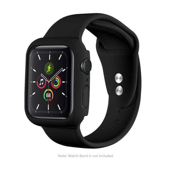 Hattu Prince Shell ja näytönsuoja Apple Watch 45mm musta
