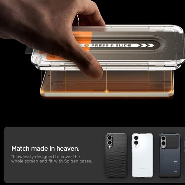 Spigen Samsung Galaxy S25 Edge Screen Protector GLAS.tR EZ Fit P