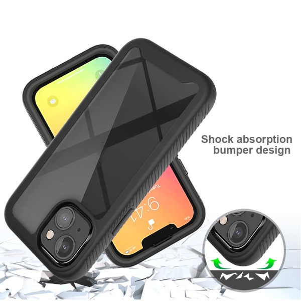 Allround Cover Skal iPhone 13 Mini Sort