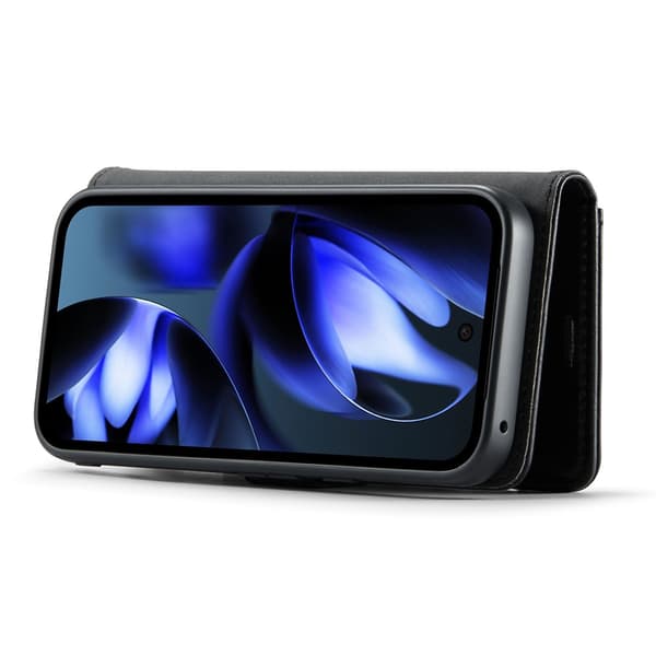 DG.MING 2-i-1 Magnet Wallet Google Pixel 9a Sort