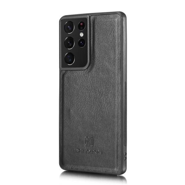 DG.MING 2-i-1 Magnet Pung Samsung Galaxy S21 Ultra Sort