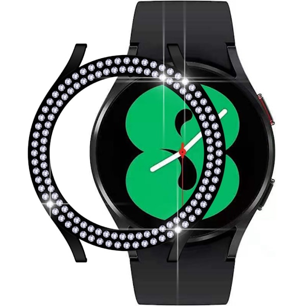 Rhinestone Skal Samsung Galaxy Watch 5 40mm Sort