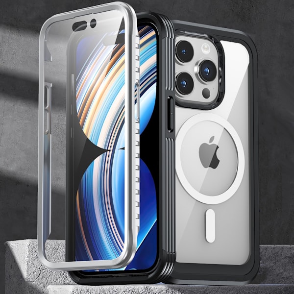 Ultra Full Protection MagSafe Cover iPhone 15 Plus Sort