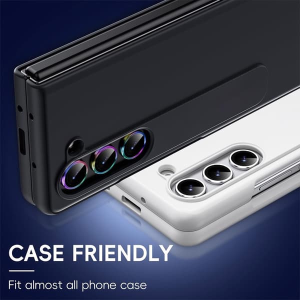 Hat Prince Härdat Glas Lins Skydd Samsung Galaxy Z Fold 6 Blå