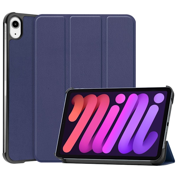 iPad Mini 6th Gen (2021) Fodral Tri-fold Blå