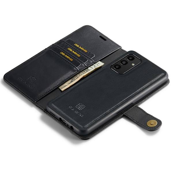 DG.MING 2-in-1 Magnet Plånbok Samsung Galaxy A13 Musta