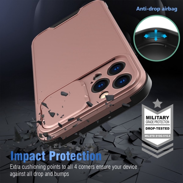 iPhone 14 Cover Kamerabeskyttelse Pink