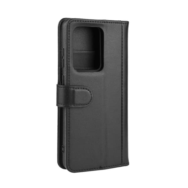 Ægte Læderetui Samsung Galaxy S20 Ultra Sort