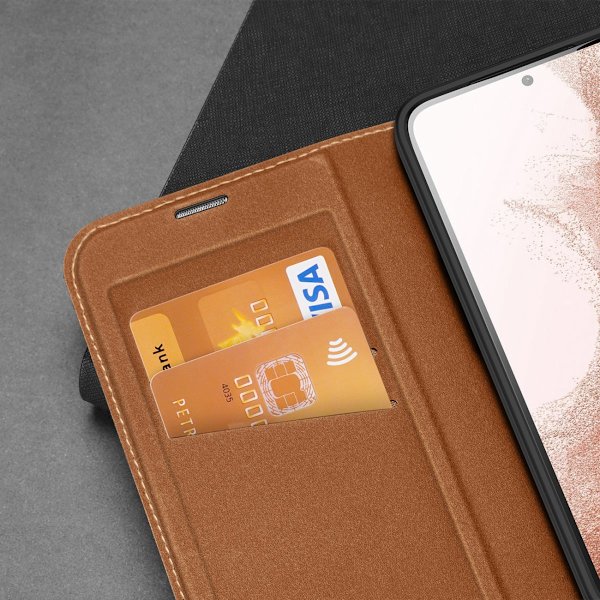 Dux Ducis Skin X2 Fodral Läder Samsung Galaxy S23 Brun