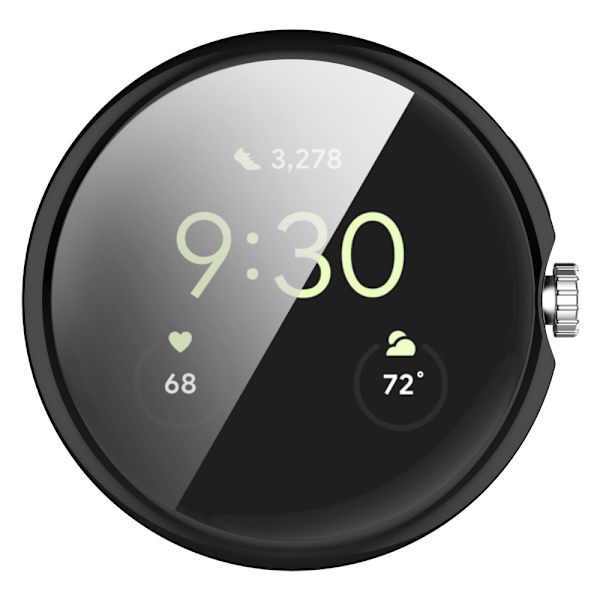 Heltækkende TPU Skal Google Pixel Watch 2 Sort