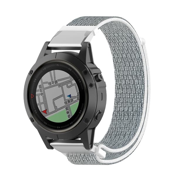 Nylon-ranneke Garmin Fenix 6X Pro Harmaa
