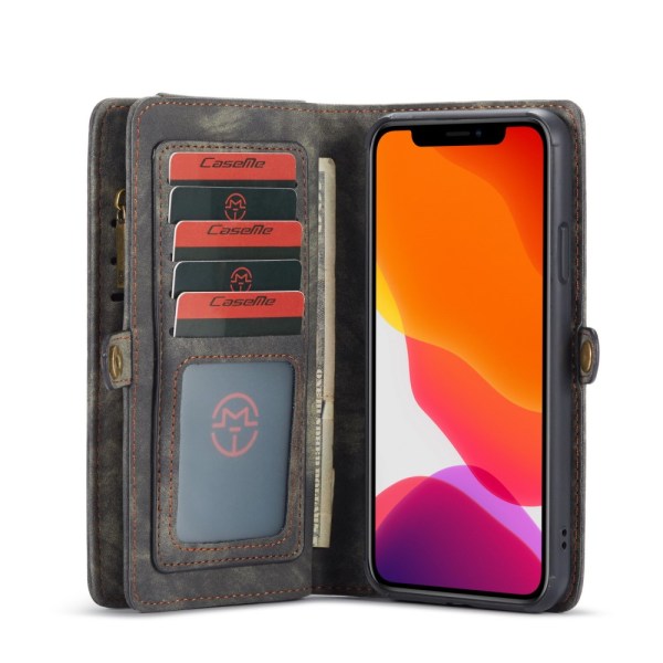 CaseMe Wallet Case Multi-Slot iPhone 11 Pro Grå