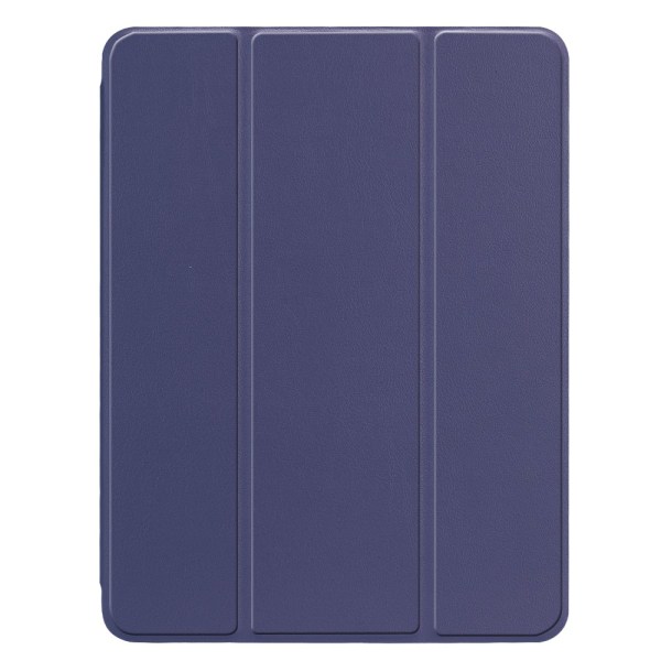 iPad 9.7 6. generation (2018) Etui Tri-Fold med Pencil-holder Blå