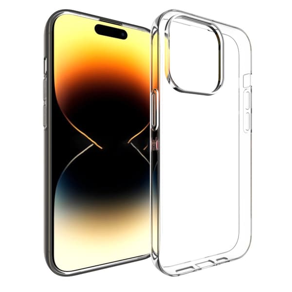iPhone 15 Pro Skal TPU Transparent
