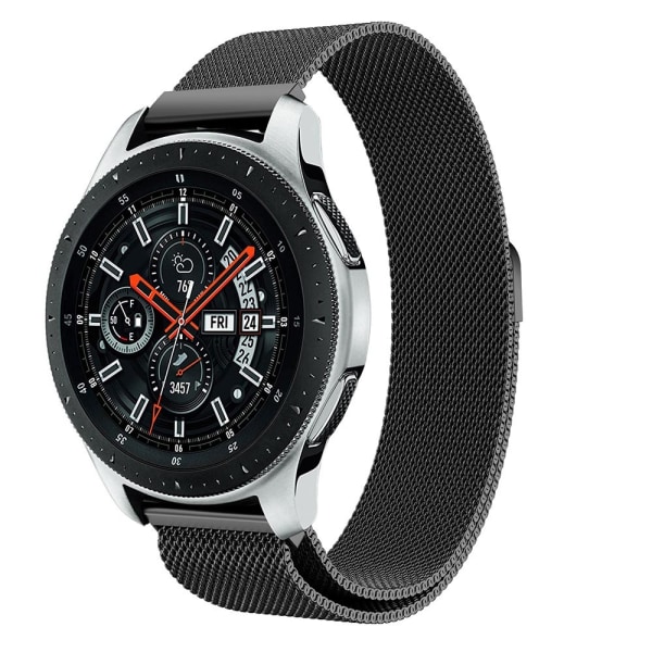 Milanese Loop Armband Samsung Galaxy Watch 46mm Svart