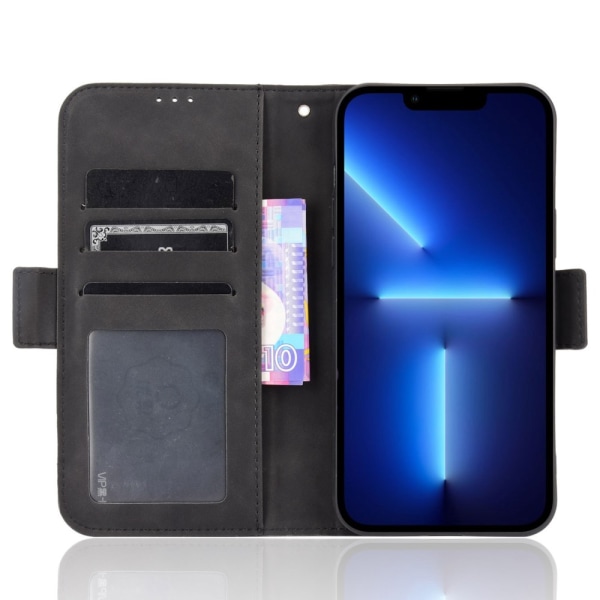 Multi Slot Pung Etui iPhone 14 Sort