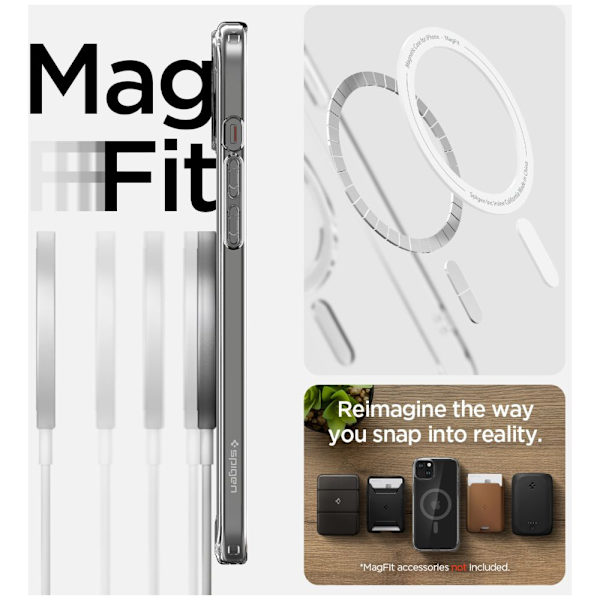 Spigen Ultra Hybrid MagSafe Cover iPhone 15 Grafit