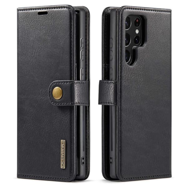 DG.MING 2-i-1 Magnetiskt Plånboksfodral Samsung Galaxy S23 Ultra