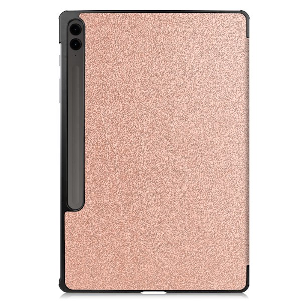 Samsung Galaxy Tab S9 FE Plus Fodral Tri-fold Rosa