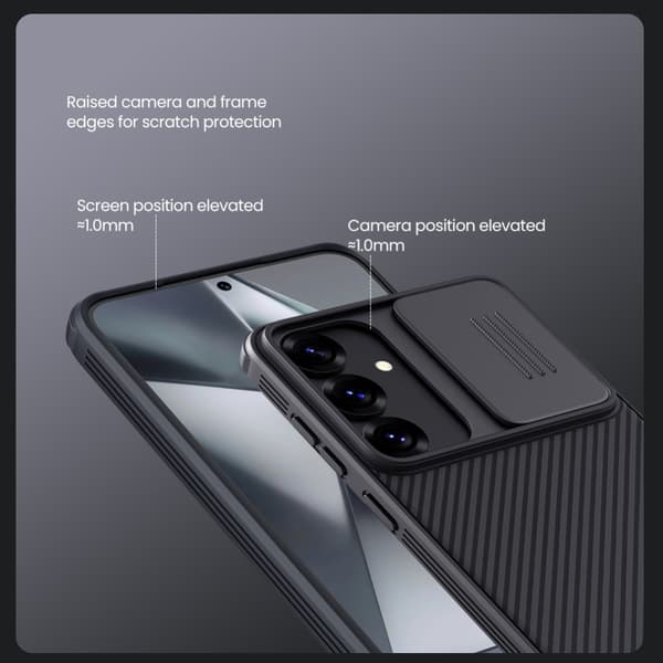 Nillkin CamShield Cover Samsung Galaxy S25 Plus Sort