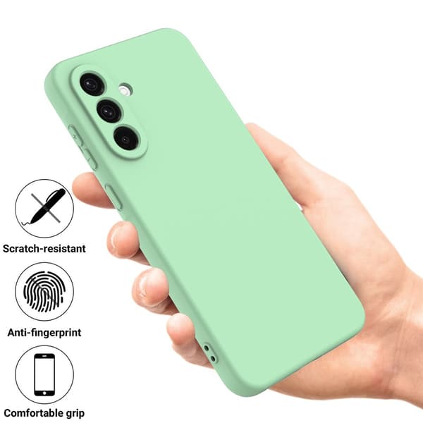 Silikonskal Samsung Galaxy A17 Grön