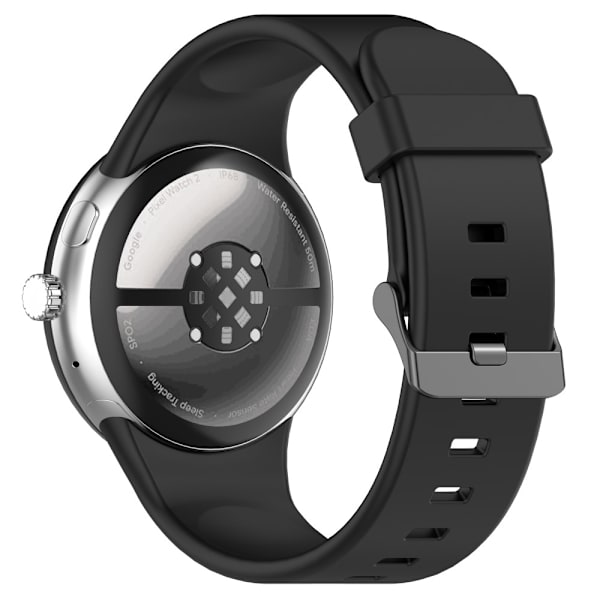 Silikonearmbånd Google Pixel Watch 4 45mm Sort