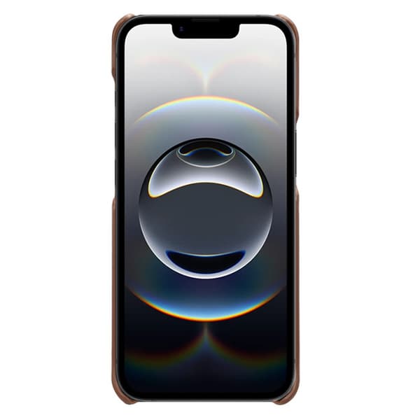 Läderskal Med Kortfack iPhone 16e Brun
