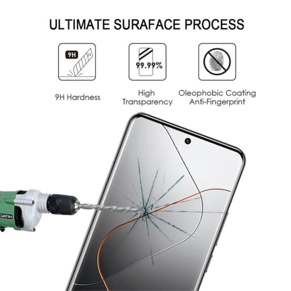 Heltäckende Curved Skærmbeskyttelse Xiaomi 14 Pro