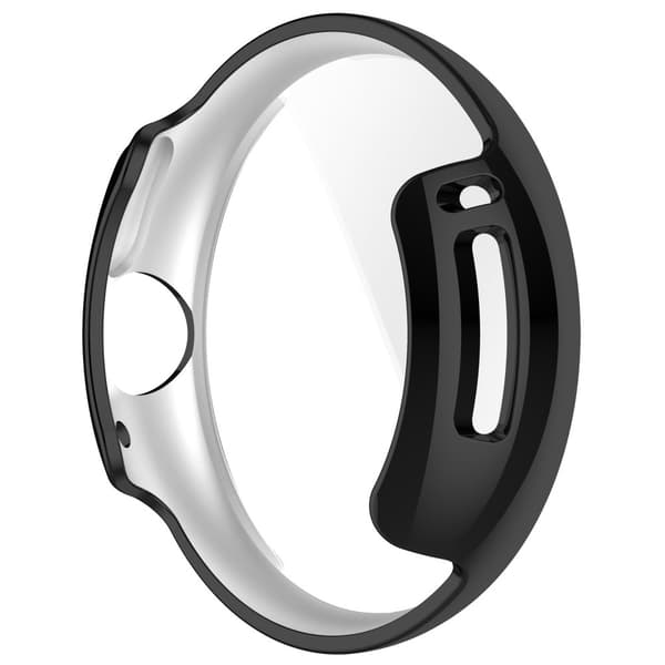 Fuldt dækkende TPU-skal til Google Pixel Watch 3 41mm Sort