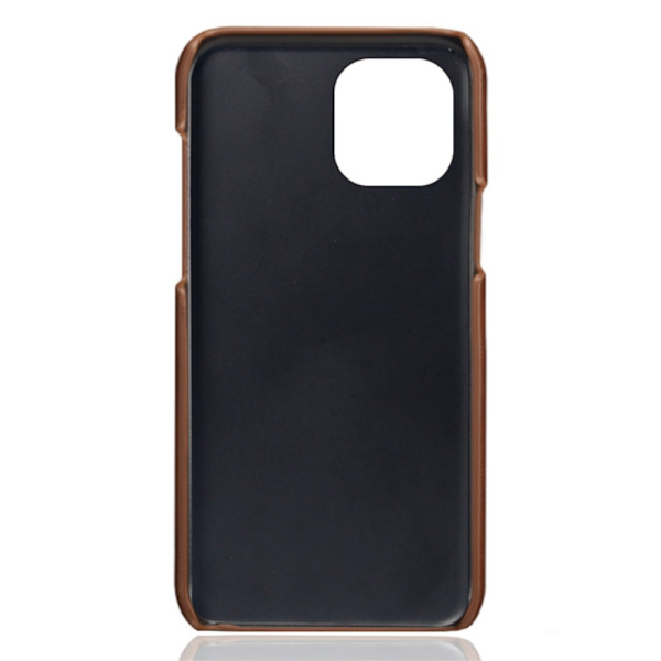 Läderskal Med Kortfack iPhone 13 Mini Brun