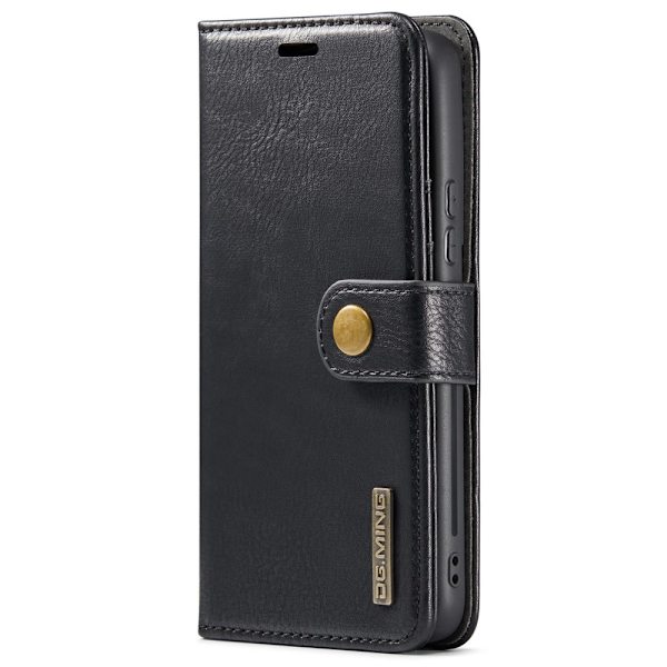 DG.MING 2-i-1 Magnet Pung Samsung Galaxy S22 Sort