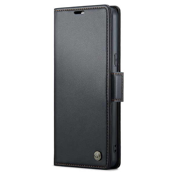 CaseMe Slim Pungetui RFID-beskyttelse Google Pixel 7a Sort