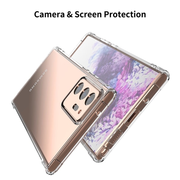 LEEU DESIGN Air TPU Cover Galaxy Note 20 Ultra Transparent