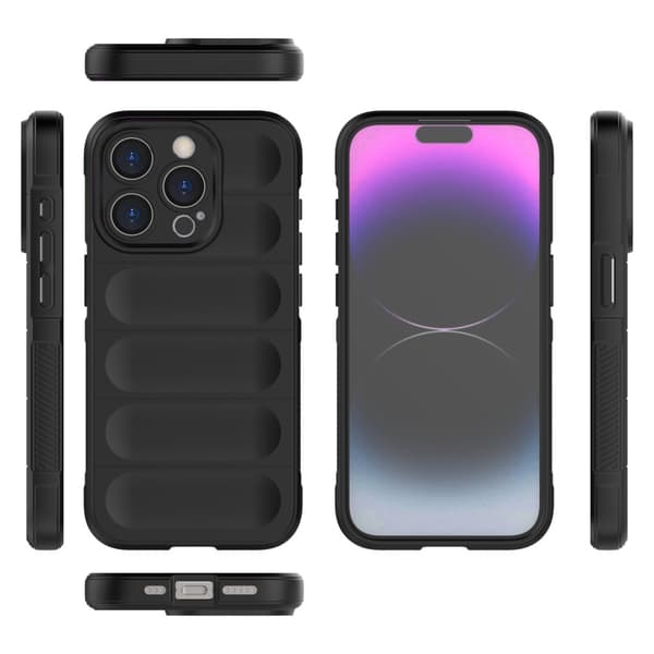Drop-Proof Skal iPhone 15 Pro Max Svart